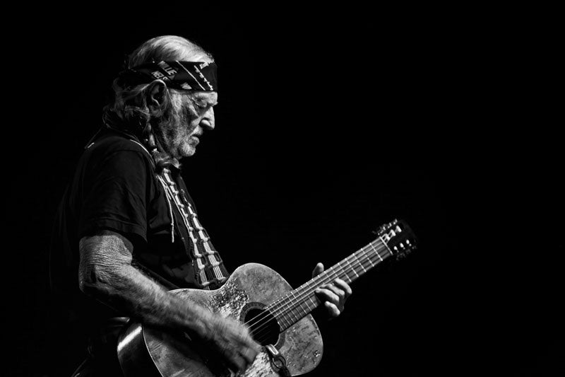 Willie Nelson photographed by Rodney Bursiel
